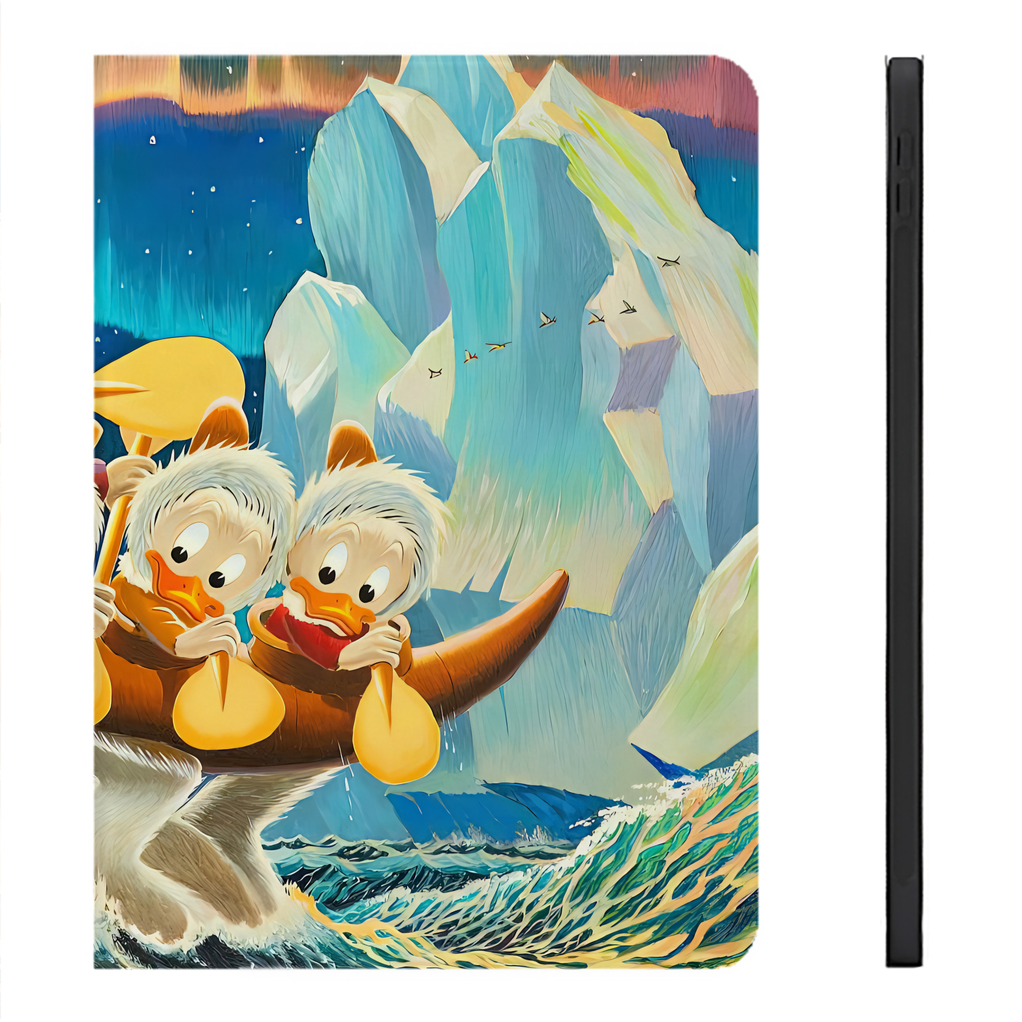 （画像用） ミッキーマウス Mickey Mouse IPadケース ペンホルダー付き ブックスタイルデザイン